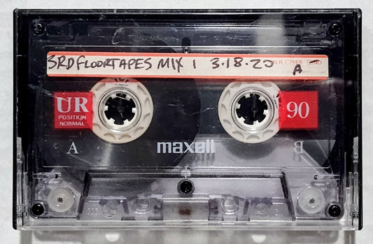 Various Artists - "3rd Floor Tapes Original 2020 Semi-Authorized Mixtape (1/?Maybe 5?)" - INDIE CASSETTE TAPE NM/NM