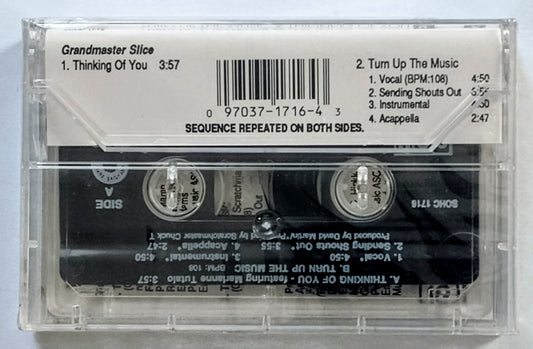 Grandmaster Slice - “Thinking Of You” - CASSETTE TAPE (Maxi) M/M (Sealed)
