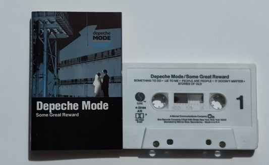 Depeche Mode - "Some Great Reward" - CASSETTE TAPE VG+/VG+