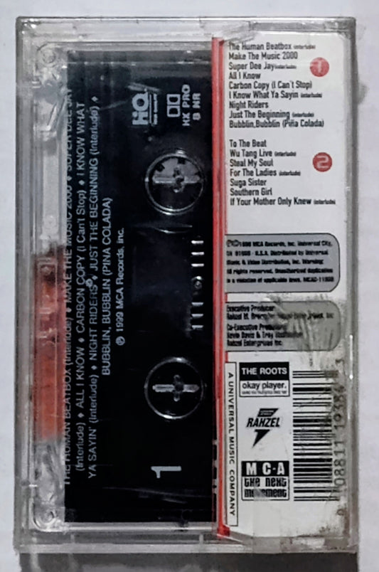 Rahzel (The Roots/ “The Human Beatbox”) - “Make The Music 2000” - CASSETTE TAPE NM/M (Sealed; holes in cellophane; shelf wear/cracked case)