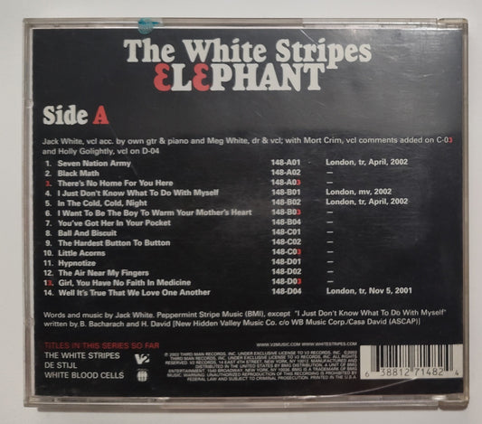 White Stripes, The - "Elephant" - COMPACT DISC G+/G+