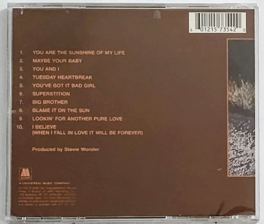 Stevie Wonder - “Talking Book” - COMPACT DISC NM/M (Sealed; tear in cellophane)