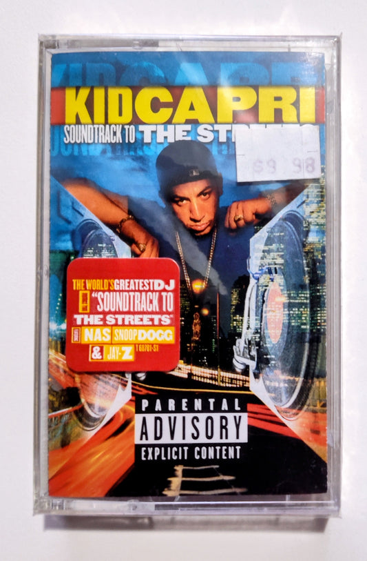 Kid Capri - "Soundtrack To The Streets" - CASSETTE TAPE M/M (Sealed)