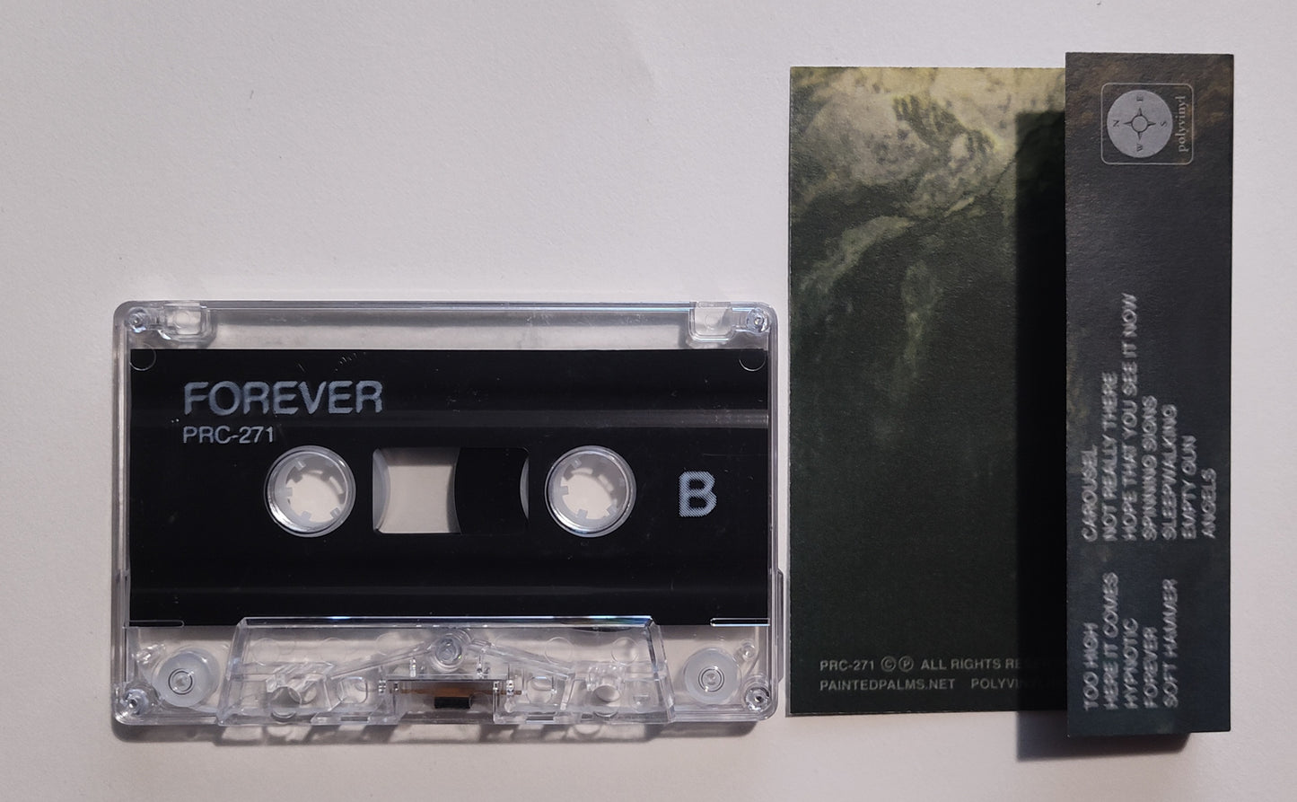 Painted Palms - "Forever" - INDIE CASSETTE TAPE NM/NM
