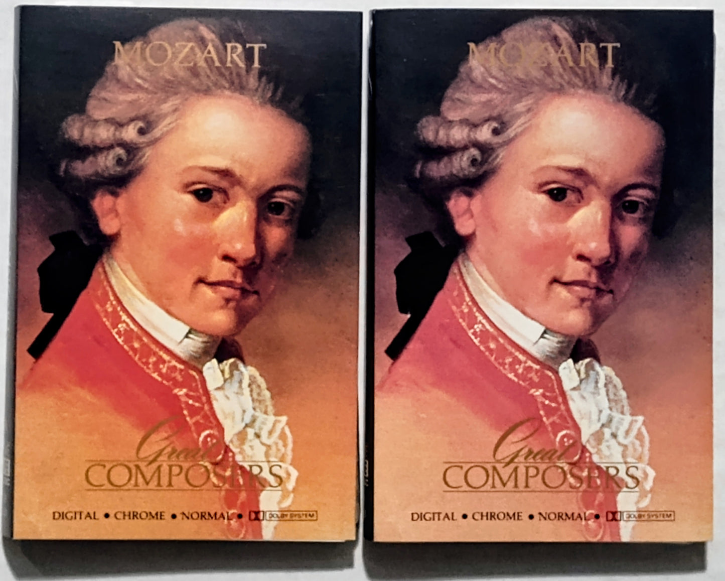 Mozart - “Great Composers Compilation” - CASSETTE TAPE (2x) VG+/VG+