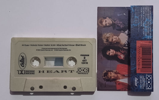 Heart - "Heart" - CASSETTE TAPE (XDR; DOLBY HX PRO) VG/VG+