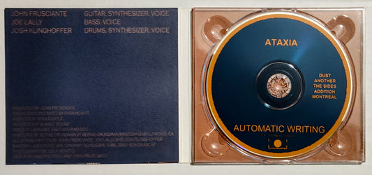 Ataxia (John Frusciante, Josh Klinghoffer) - "Automatic Writing" - COMPACT DISC VG/VG