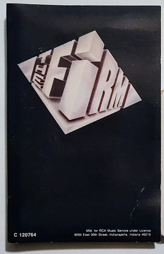 Firm, The (Jimmy Page) - "The Firm" - CASSETTE TAPE (DOLBY HX PRO) G+/VG