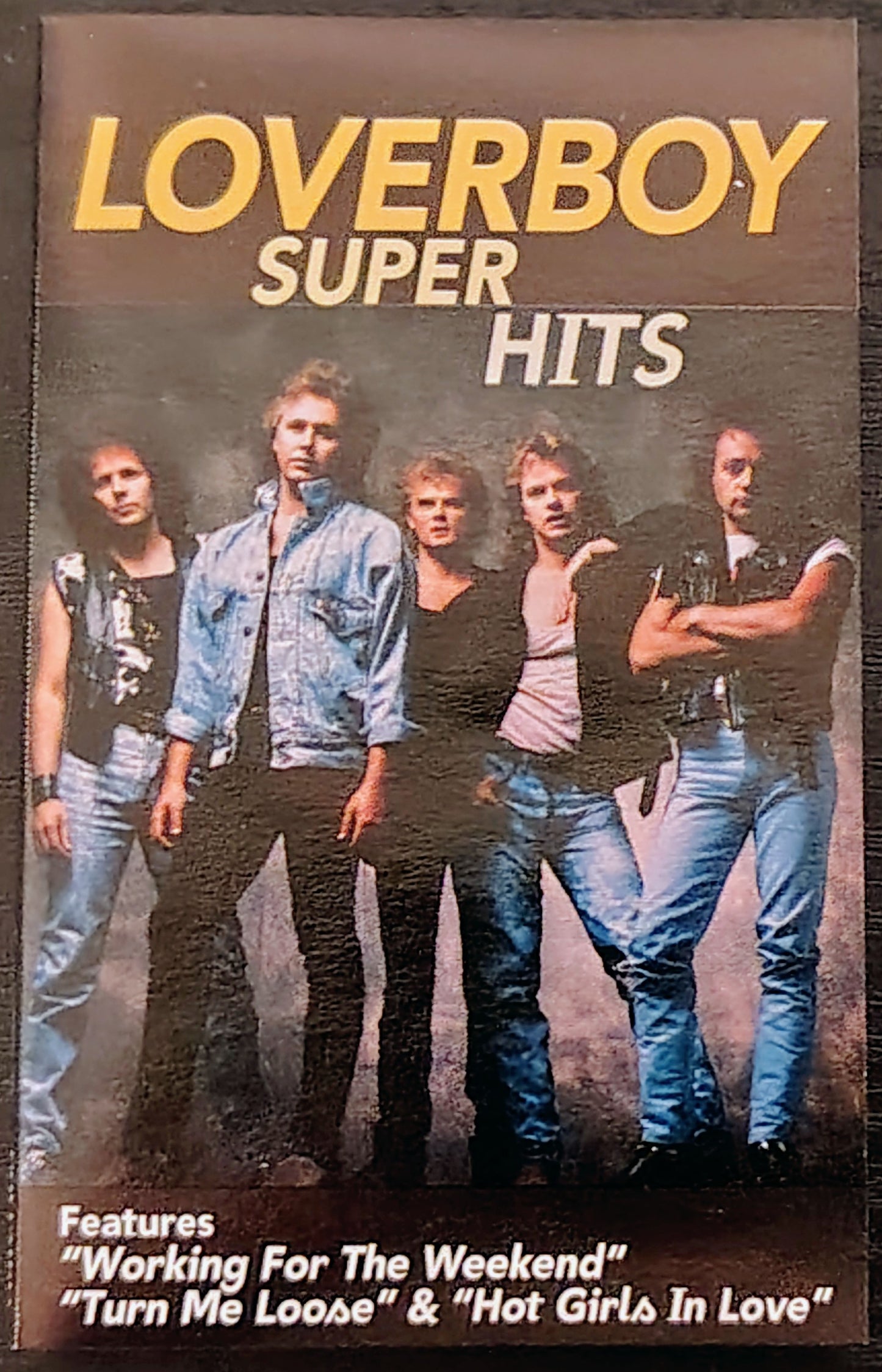 Loverboy - “Superhits” - CASSETTE TAPE VG+/VG+