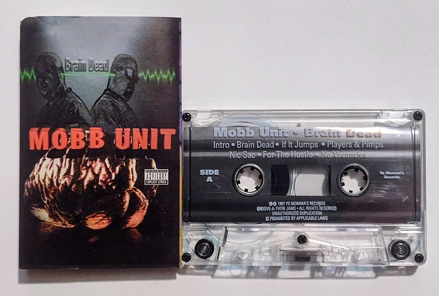 Mobb Unit - "Brain Dead" - CASSETTE TAPE VG/NM