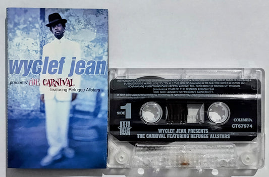 Wyclef Jean - "Presents The Carnival Featuring Refugee Allstars" - CASSETTE TAPE VG/VG