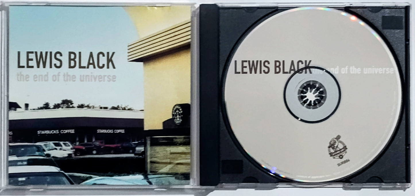 Lewis Black - “The End Of The Universe” - COMPACT DISC VG/G+