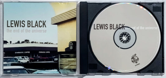 Lewis Black - “The End Of The Universe” - COMPACT DISC VG/G+ *🌝*