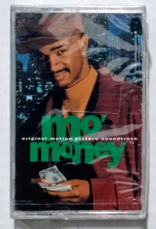 Various Artists - "'Mo' Money Soundtrack" - CASSETTE TAPE (Chrome; DOLBY) NM/M (Sealed; torn/scratchy cellophane)