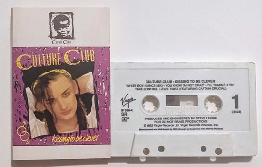 Culture Club - "Kissing To Be Clever" - CASSETTE TAPE (SR; DOLBY) VG/VG
