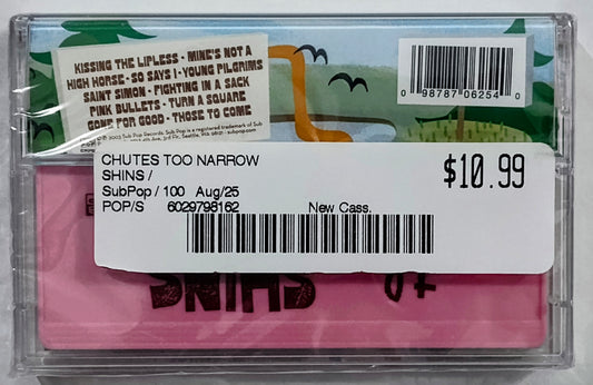 Shins, The - “Chutes Too Narrow” - INDIE CASSETTE TAPE M/M (Sealed) *🔥*