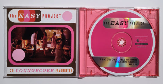 Various Artists - "The Easy Project: 20 Loungecore Favorites" - INDIE COMPACT DISC VG+/NM