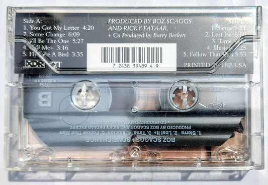 Boz Scaggs - “Some Change” - CASSETTE TAPE VG+/VG+