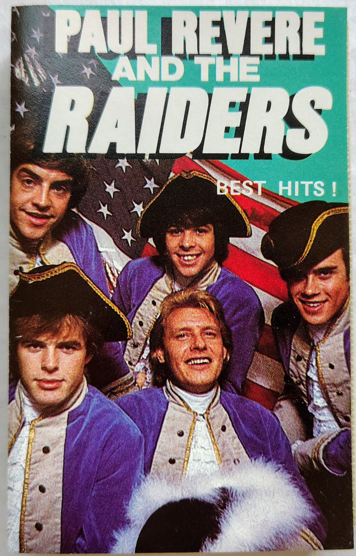 Paul Revere and the Raiders - "Best Hits" - CASSETTE TAPE VG+/VG+