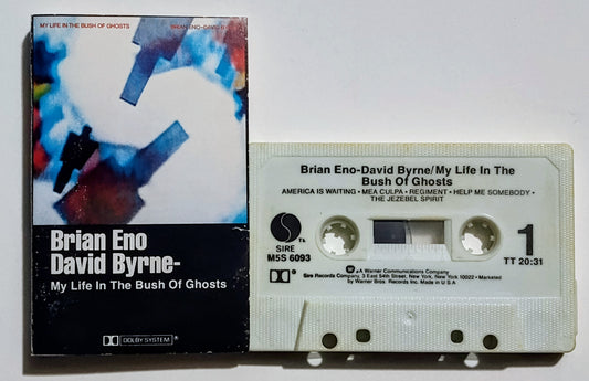 Brian Eno/David Byrne - "My Life In The Bush Of Ghosts" - CASSETTE TAPE G+/G+