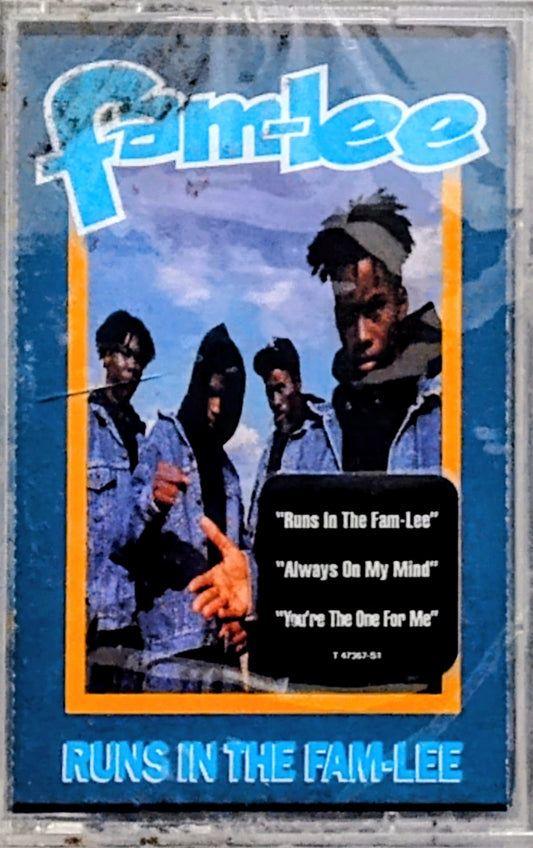Fam-Lee - “Runs In The Fam-Lee” - CASSETTE TAPE NM/M (Sealed with hype sticker; small crack in cover)