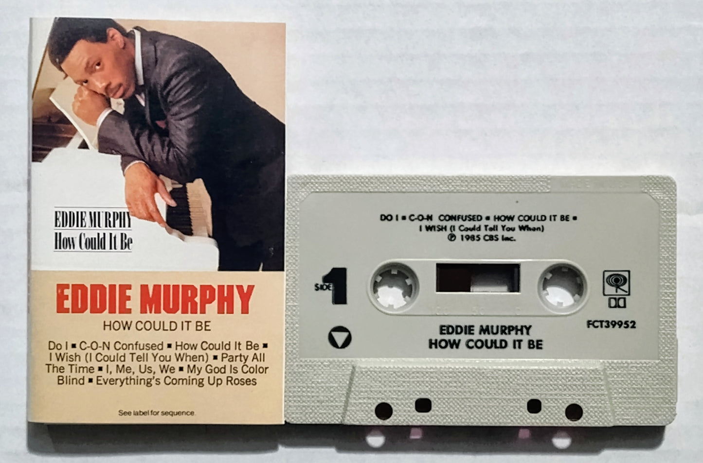 Eddie Murphy - “How Could It Be” - CASSETTE TAPE VG+/VG+