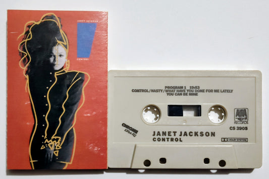 Janet Jackson - "Control" - CASSETTE TAPE (Chrome; DOLBY) VG/VG+