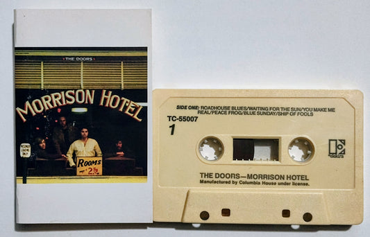 Doors, The - "Morrison Hotel" - CASSETTE TAPE VG+/VG+