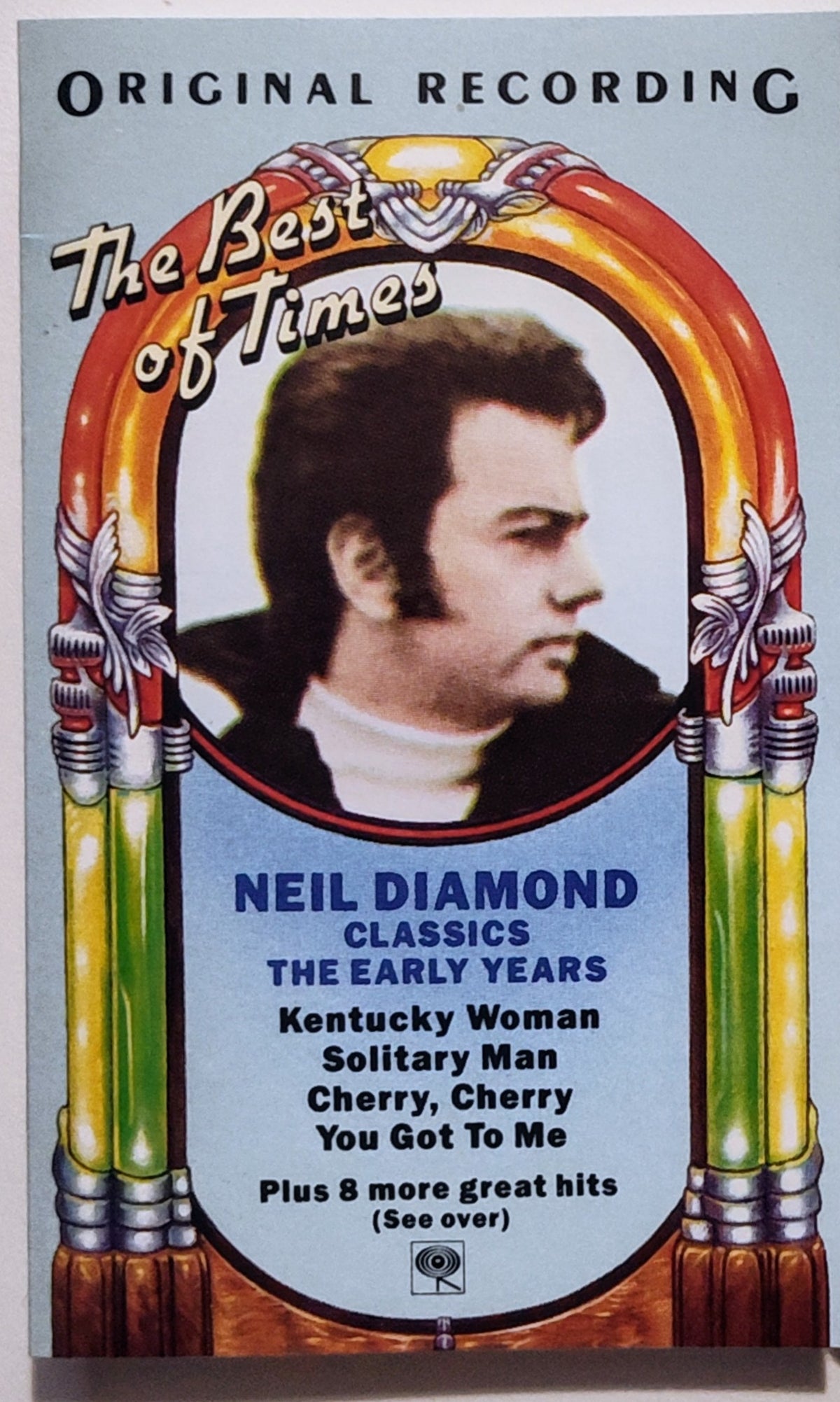 Neil Diamond - “Classics: The Early Years Compilation” - CASSETTE TAPE VG+/VG+