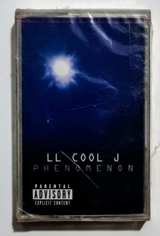 L.L. Cool J - "Phenomenon" - CASSETTE TAPE VG/M (Sealed; multiple cracks in case)