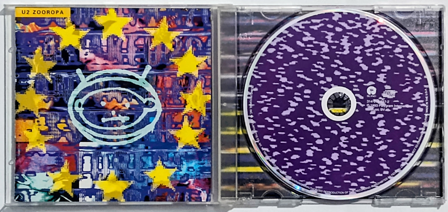 U2 - “Zooropa” - COMPACT DISC VG+/G+