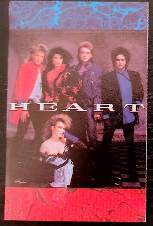 Heart - "Heart" - CASSETTE TAPE VG+/G+