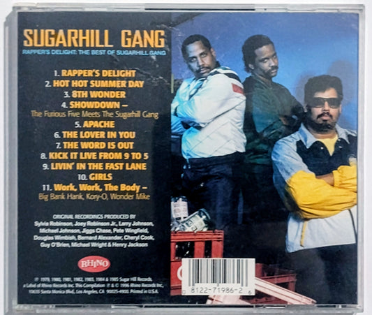 Sugar Hill Gang - “Rapper’s Delight: The Best Of Sugar Hill Gang” - COMPACT DISC G+/G+