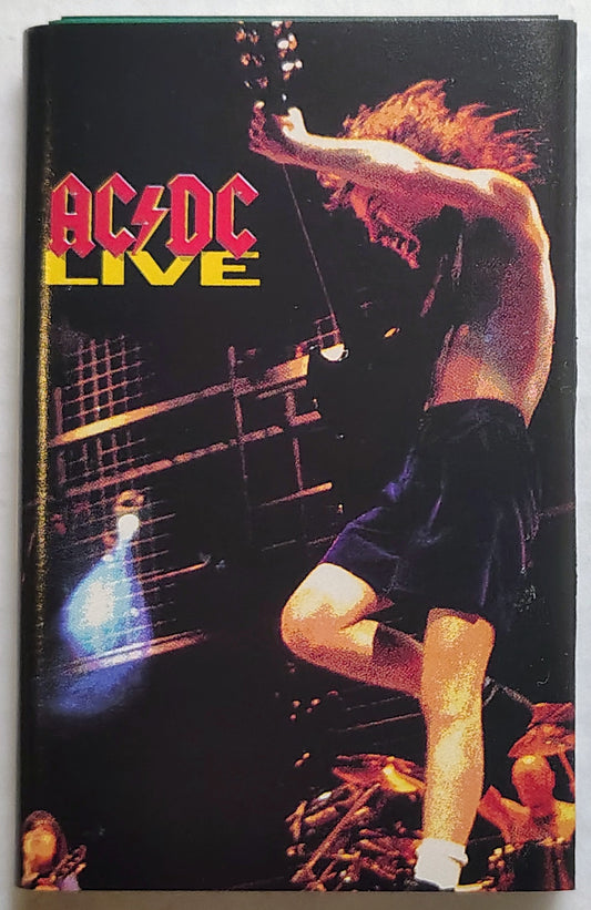 AC/DC - “AC/DC LIVE” - CASSETTE TAPE VG+/VG+