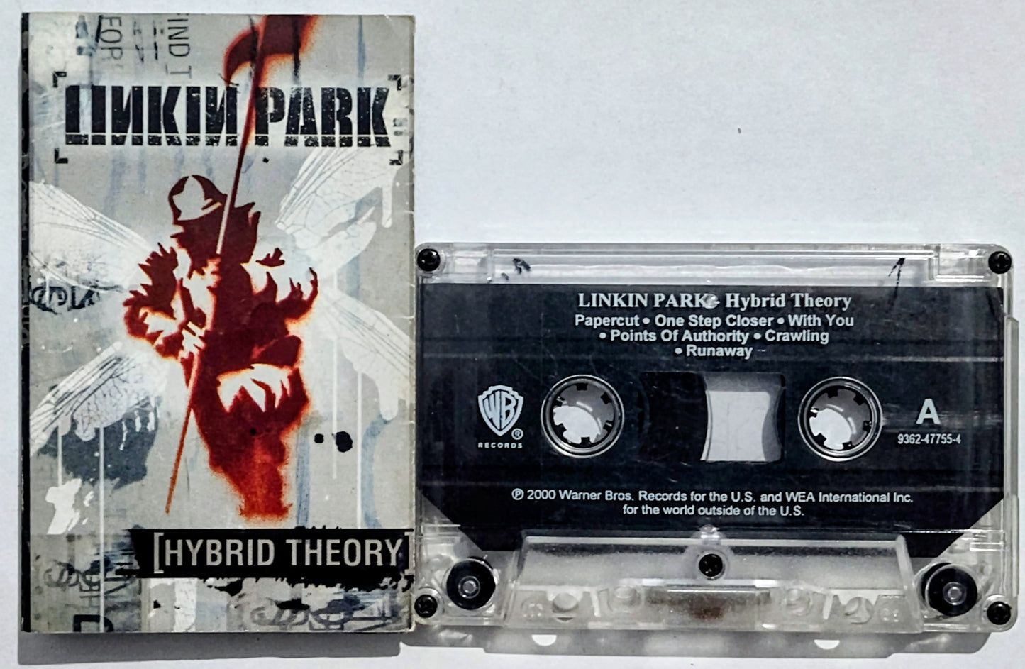 Linkin Park - “Hybrid Theory” - CASSETTE TAPE (Indonesia) VG/VG+