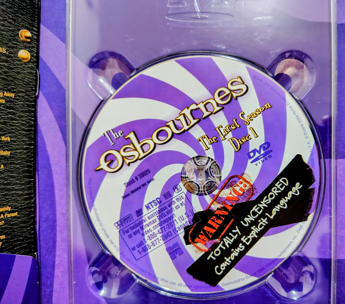 The Osbournes Season 1 DVD