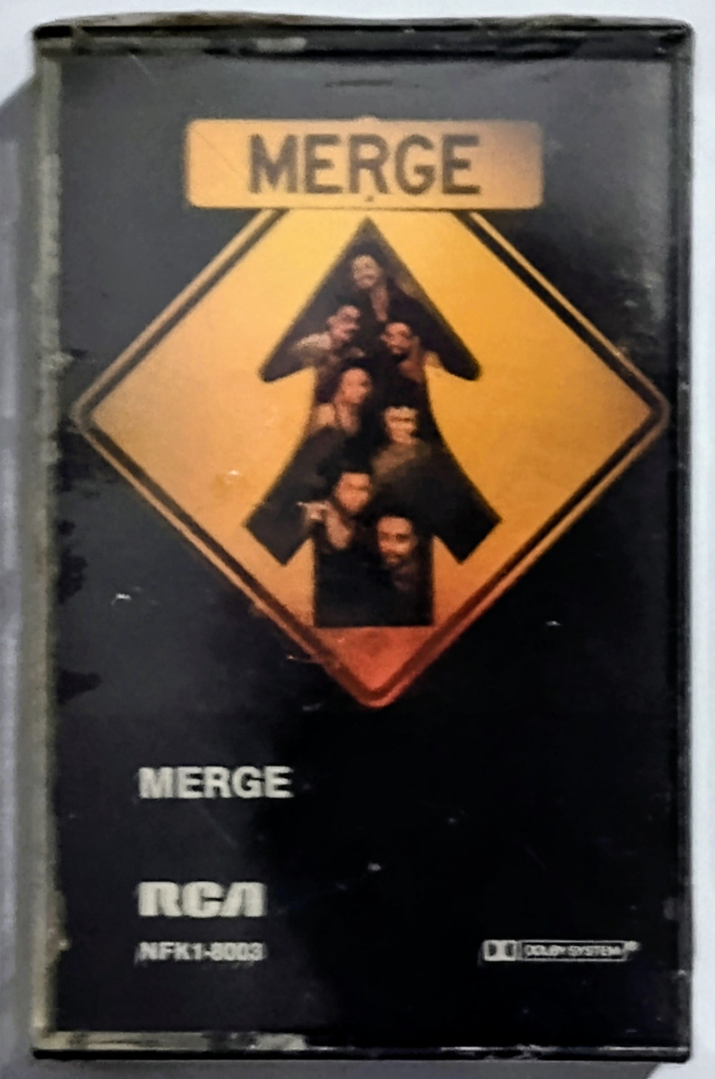 Merge - “Merge” - CASSETTE TAPE VG+/M (Sealed; grime and wear to cellophane)