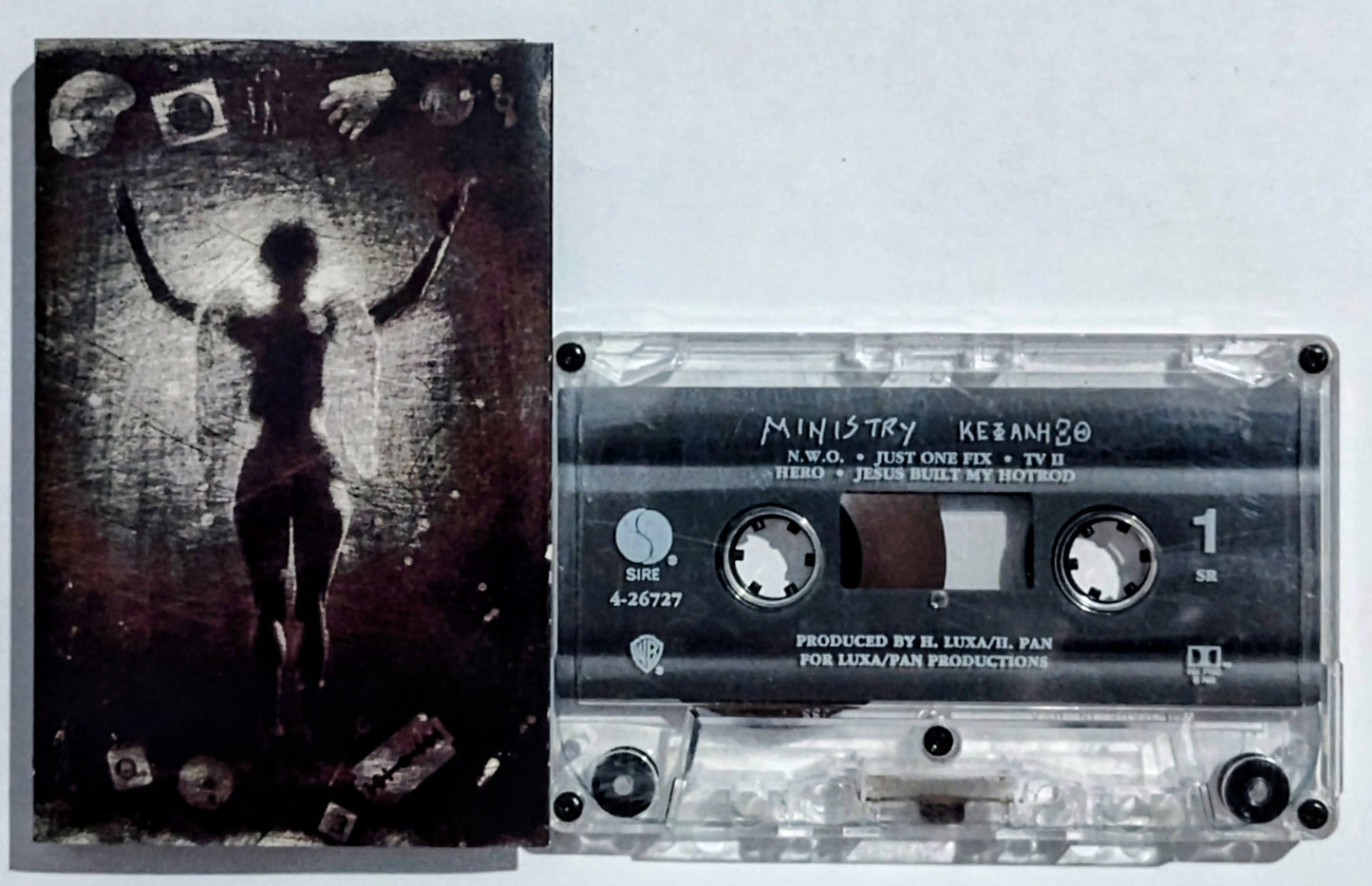 Ministry - “ΚΕΦΑΛΗΞΘ” - CASSETTE TAPE VG+/VG