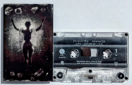 Ministry - “ΚΕΦΑΛΗΞΘ” - CASSETTE TAPE VG+/VG
