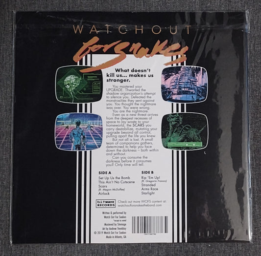 Watch Out For Snakes - "Scars" - VINYL RECORD (Ltd. Edition; Starlight Marble; 180g) NM/NM