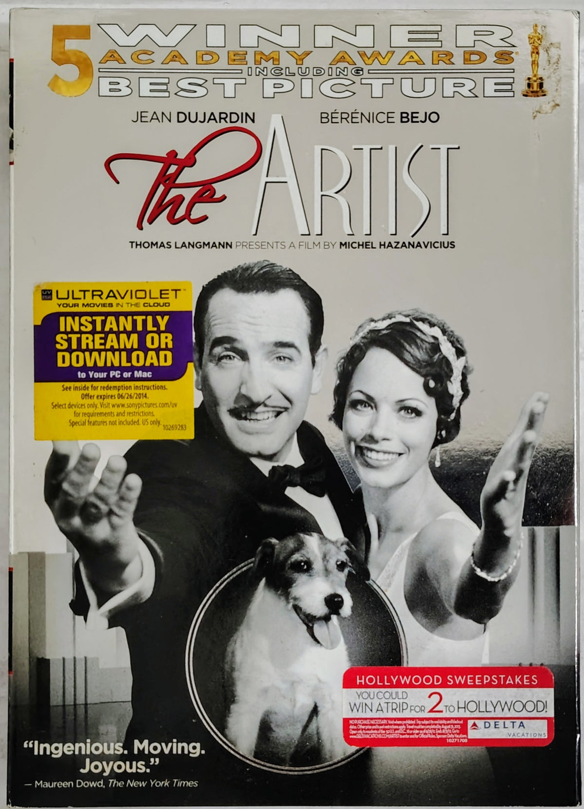 The Artist DVD (Sealed, with slipcase)