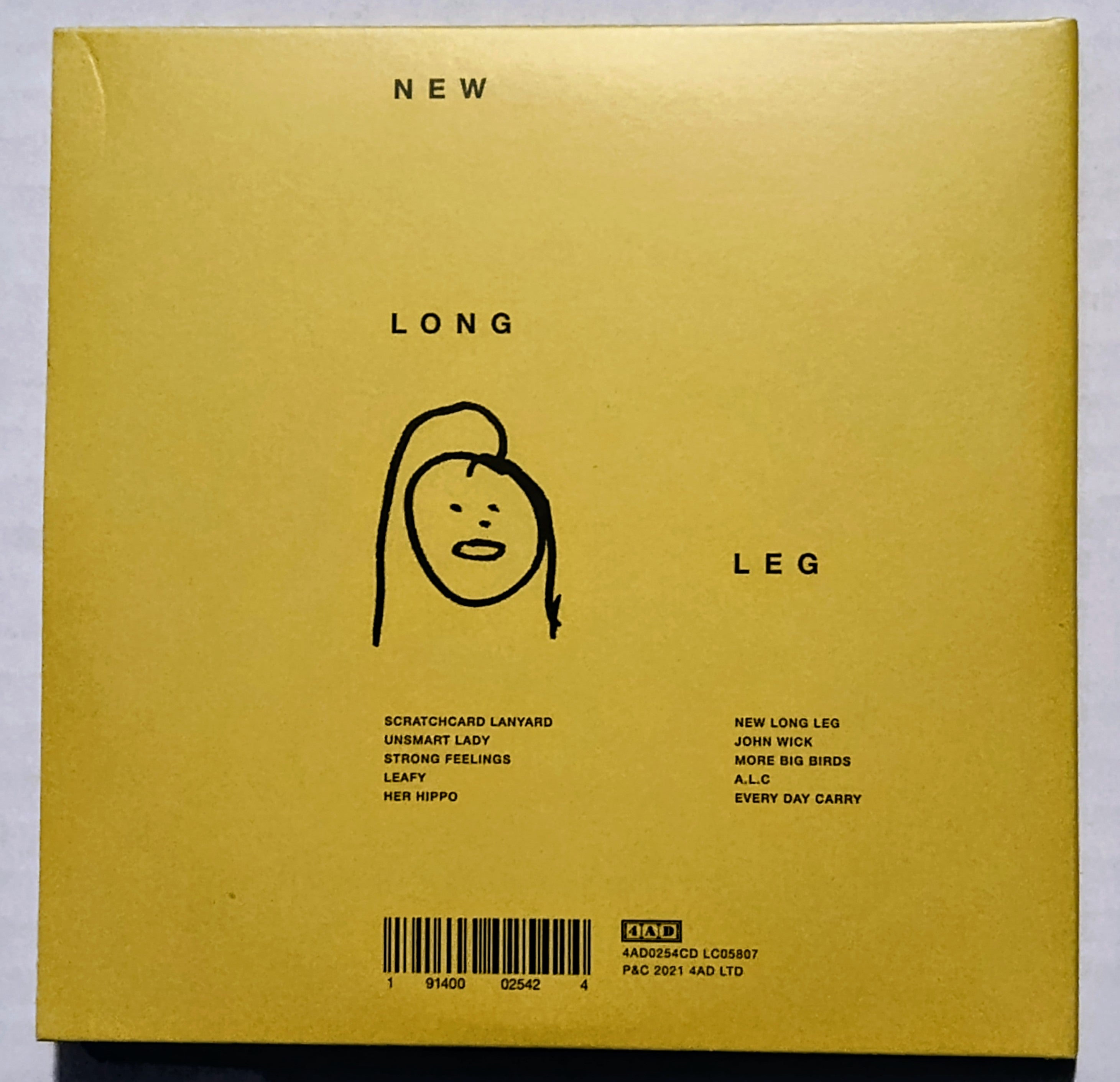 Dry Cleaning - “New Long Leg” - INDIE COMPACT DISC NM/NM – 3rd