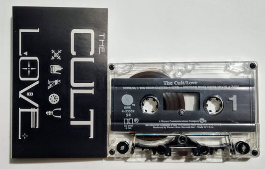 Cult, The - "Love" - CASSETTE TAPE (SR HX PRO) VG+/VG+