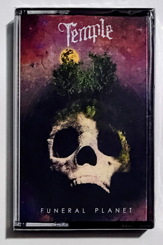 Temple - "Funeral Planet" - INDIE CASSETTE TAPE M/M (Sealed)