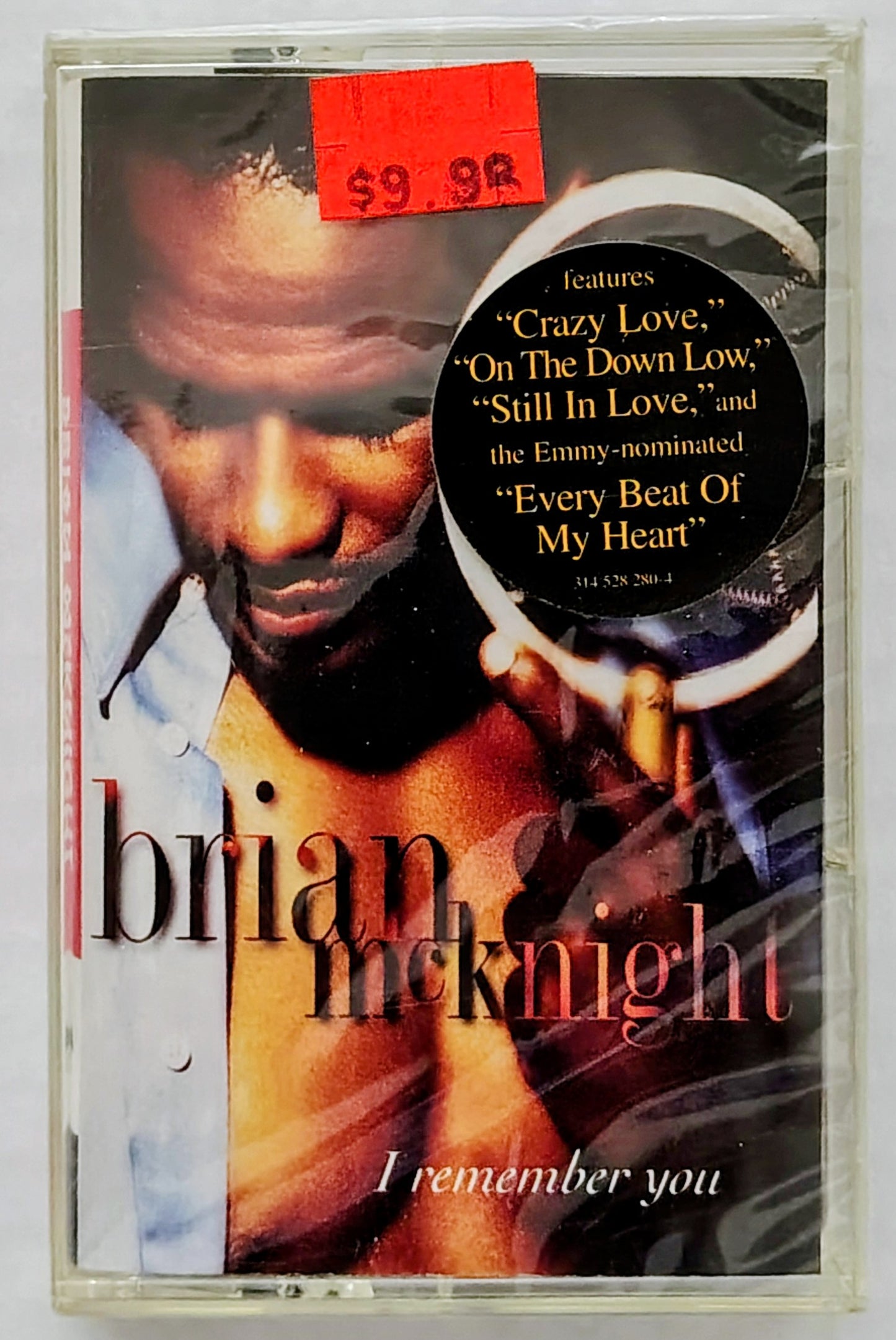 Brian McKnight - "I Remember You" - CASSETTE TAPE NM/M (Sealed with hype sticker)