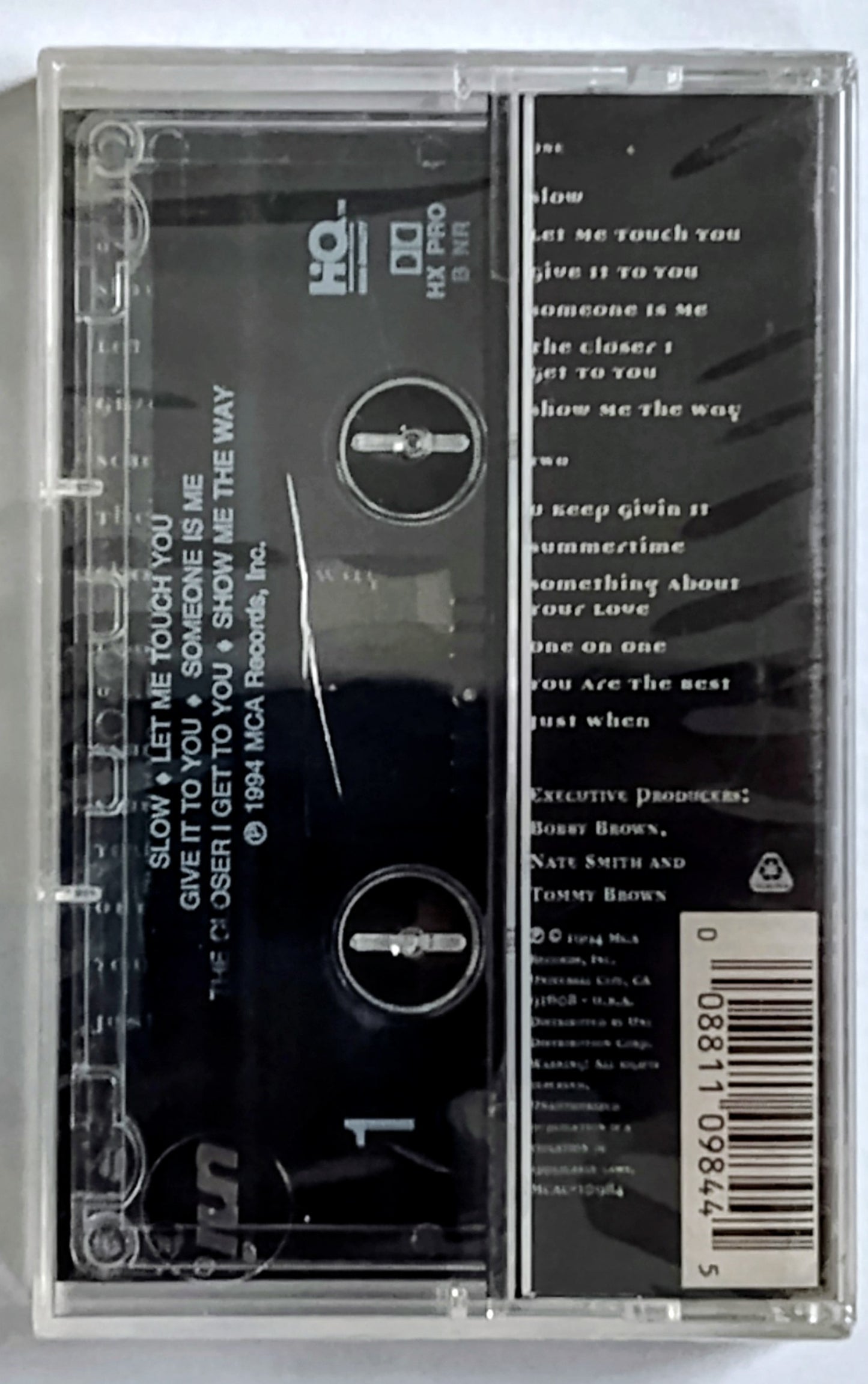 Smoothe Sylk - “Smoothe Sylk” - CASSETTE TAPE NM/M (Sealed with hype sticker; cracked back of case)