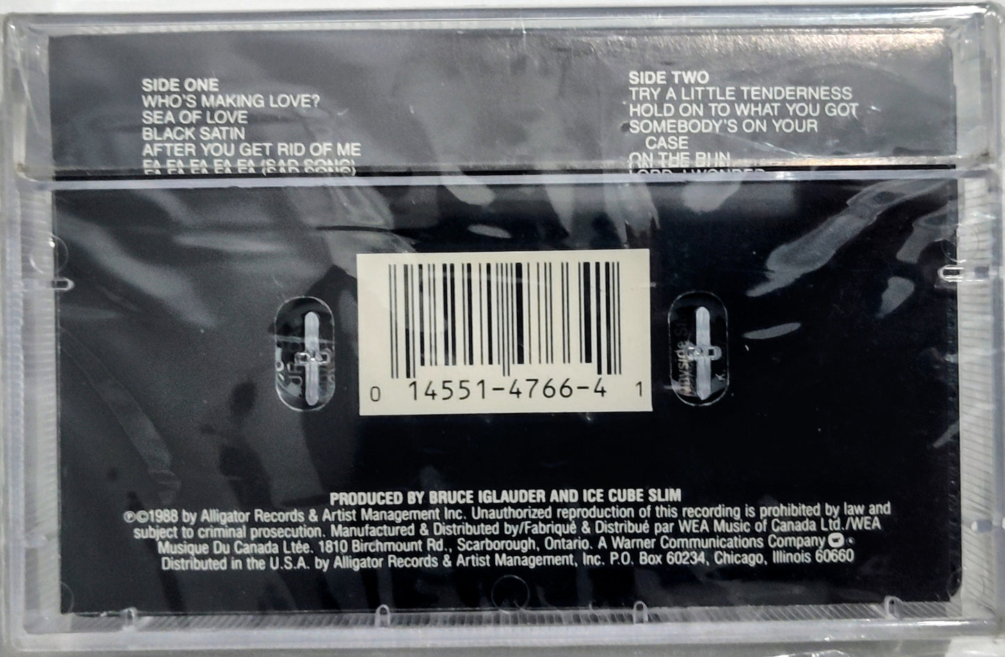 Katie Webster - “The Swamp Boogie Queen” - CASSETTE TAPE M/M (Sealed)