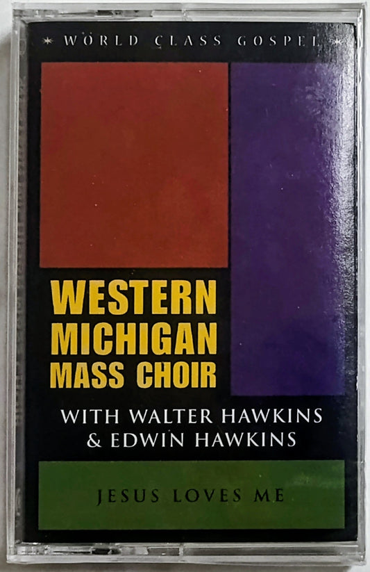 Western Michigan Mass Choir - “Jesus Loves Me” - CASSETTE TAPE M/M (Sealed)