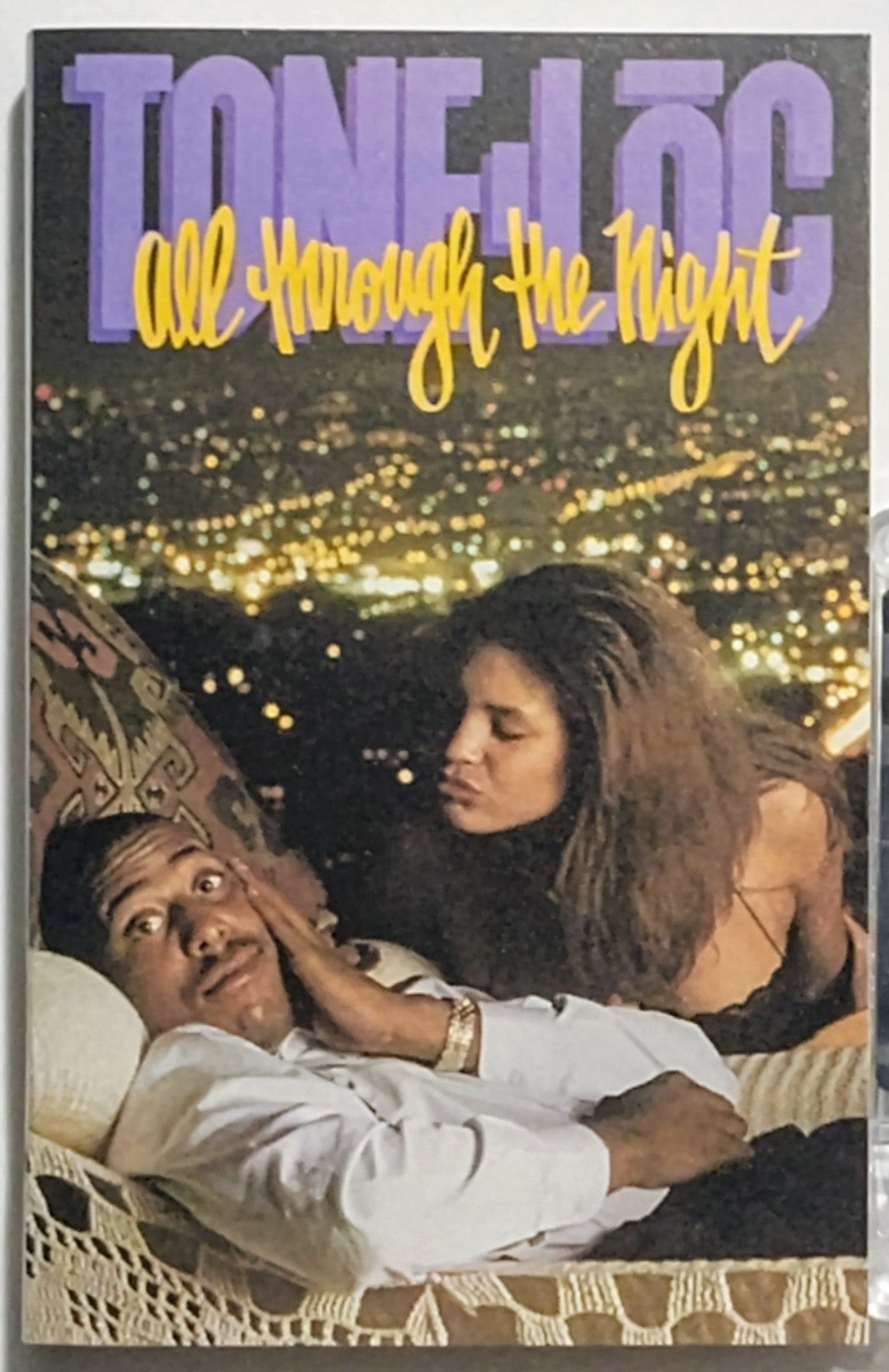 Tone Lōc - "All Through The Night" - CASSETTE TAPE (Maxi Single) NM/NM