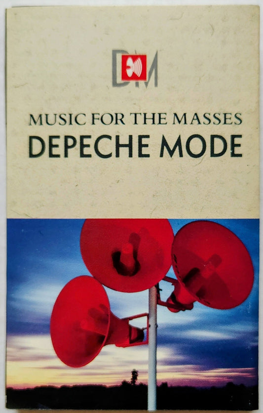 Depeche Mode - “Music For The Masses” - CASSETTE TAPE VG+/VG+